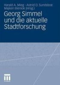 Produktbild: Georg Simmel und die aktuelle Stadtforschung