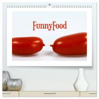 Produktbild: FunnyFood (hochwertiger Premium Wandkalender 2026 DIN A2 quer), Kunstdruck in Hochglanz