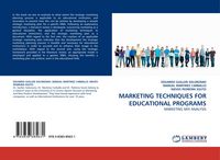 Produktbild: MARKETING TECHNIQUES FOR EDUCATIONAL PROGRAMS