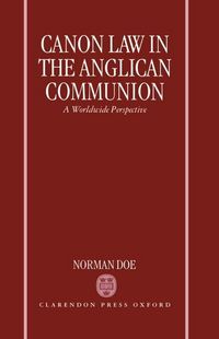 Produktbild: Canon Law in The Anglican Comm