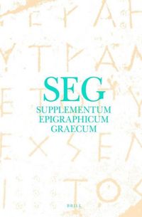 Produktbild: Supplementum Epigraphicum Graecum, Volume XXXVII (1987)