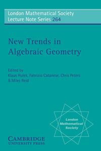 Produktbild: New Trends in Algebraic Geometry