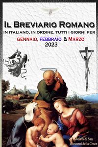 Produktbild: Il Breviario Romano in italiano, in ordine, tutti i giorni per gennaio, febbraio, marzo 2023