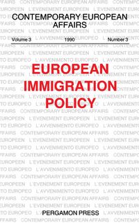 Produktbild: European Immigration Policy