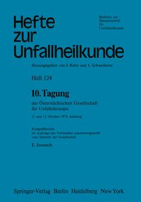 Produktbild: 10. Tagung der &Ouml;sterreichischen Gesellschaft f&uuml;r Unfallchirurgie