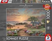 Bild vom Artikel Schmidt 57368 - Thomas Kinkade, Seaside Cottage, Puzzle, 1000 Teile vom Autor 