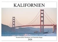 Produktbild: Kalifornien - wundersch&ouml;ne Westk&uuml;ste (Wandkalender 2026 DIN A2 quer), CALVENDO Monatskalender