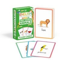 Produktbild: English for Everyone Junior First Words Animals Flash Cards