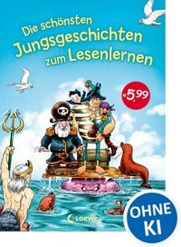 Produktbild: Die sch&ouml;nsten Jungsgeschichten zum Lesenlernen