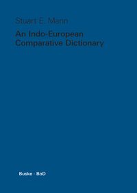 Produktbild: An Indo-European Comparative Dictionary