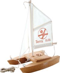 Bild vom Artikel HABA 1306315001 - Terra Kids, Katamaran-Bausatz, Segelboot, Bastel- und Hobbyset vom Autor 
