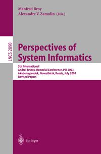 Produktbild: Perspectives of Systems Informatics