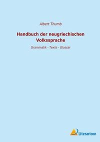 Produktbild: Handbuch der neugriechischen Volkssprache