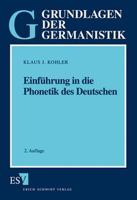Produktbild: Einf&uuml;hrung in die Phonetik des Deutschen