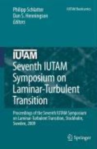 Produktbild: Seventh IUTAM Symposium on Laminar-Turbulent Transition