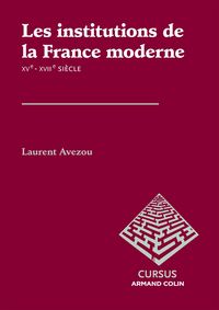 Produktbild: Les institutions de la France moderne