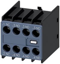Produktbild: Siemens 3RH2911-1HA31 Hilfsschalterblock 1St.