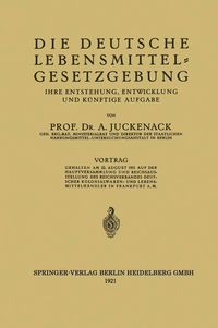 Produktbild: Die Deutsche Lebensmittelgesetzgebung