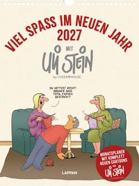 Produktbild: Viel Spa&szlig; im neuen Jahr 2027 mit Uli Stein: Monatsplaner mit komplett neuen Cartoons