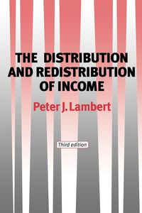 Produktbild: The distribution and redistribution of income