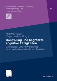 Produktbild: Controlling und begrenzte kognitive F&auml;higkeiten