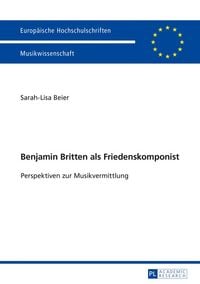 Produktbild: Benjamin Britten als Friedenskomponist