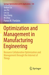 Produktbild: Optimization and Management in Manufacturing Engineering