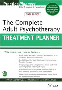 Produktbild: The Complete Adult Psychotherapy Treatment Planner