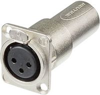 Produktbild: Neutrik NA3FDM XLR-Adapter XLR-Buchse - XLR-Stecker 1St.