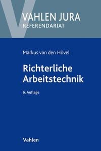 Produktbild: Richterliche Arbeitstechnik