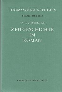 Produktbild: Zeitgeschichte im Roman