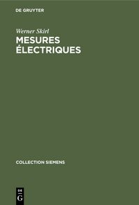 Produktbild: Mesures &eacute;lectriques