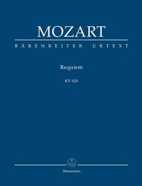 Produktbild: Requiem d-Moll KV 626, Partitur