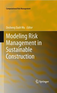 Produktbild: Modeling Risk Management in Sustainable Construction