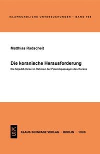 Produktbild: Die koranische Herausforderung