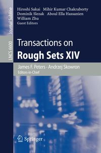 Produktbild: Transactions on Rough Sets XIV