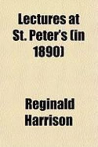 Produktbild: Lectures at St. Peter's (in 1890)