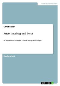 Produktbild: Angst im Alltag und Beruf