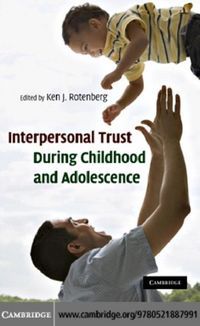 Produktbild: Interpersonal Trust during Childhood and Adolescence