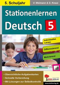 Produktbild: Stationenlernen Deutsch / Klasse 5