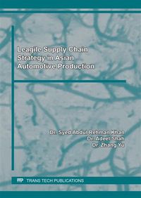 Produktbild: Leagile Supply Chain Strategy in Asian Automotive Production