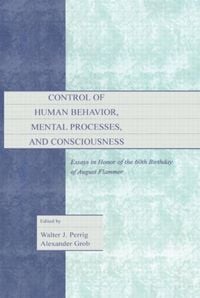 Produktbild: Control of Human Behavior, Mental Processes, and Consciousness