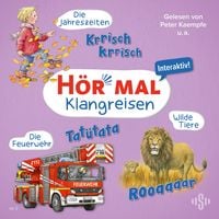 Produktbild: H&ouml;r mal (Klangreisen): Wilde Tiere, Die Feuerwehr, Die Jahreszeiten (H&ouml;rspiel)