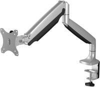 Produktbild: ICY BOX IB-MS503-T Monitor-Tischhalterung 1 Display(s) 25,4 cm (10") - 81,3 cm (32") Silber, Schwarz H&ouml;henverstellbar, Neigbar, Schwenkbar