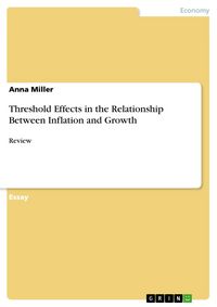 Produktbild: Threshold Effects in the Relationship Between Inflation and Growth