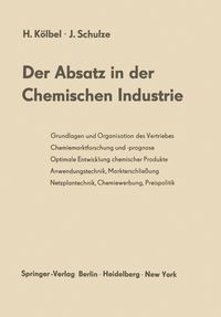 Produktbild: Der Absatz in der Chemischen Industrie