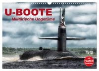 Produktbild: U-Boote. Milit&auml;rische Unget&uuml;me (Wandkalender 2026 DIN A3 quer), CALVENDO Monatskalender