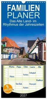 Produktbild: Familienplaner 2027 - Das Alte Land- im Rhythmus der Jahreszeiten mit 5 Spalten (Wandkalender, 21 x 45 cm) CALVENDO