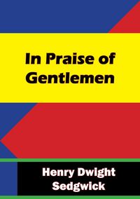Produktbild: In Praise of Gentlemen