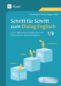 Produktbild: Schritt f&uuml;r Schritt zum Dialog Englisch 7-8